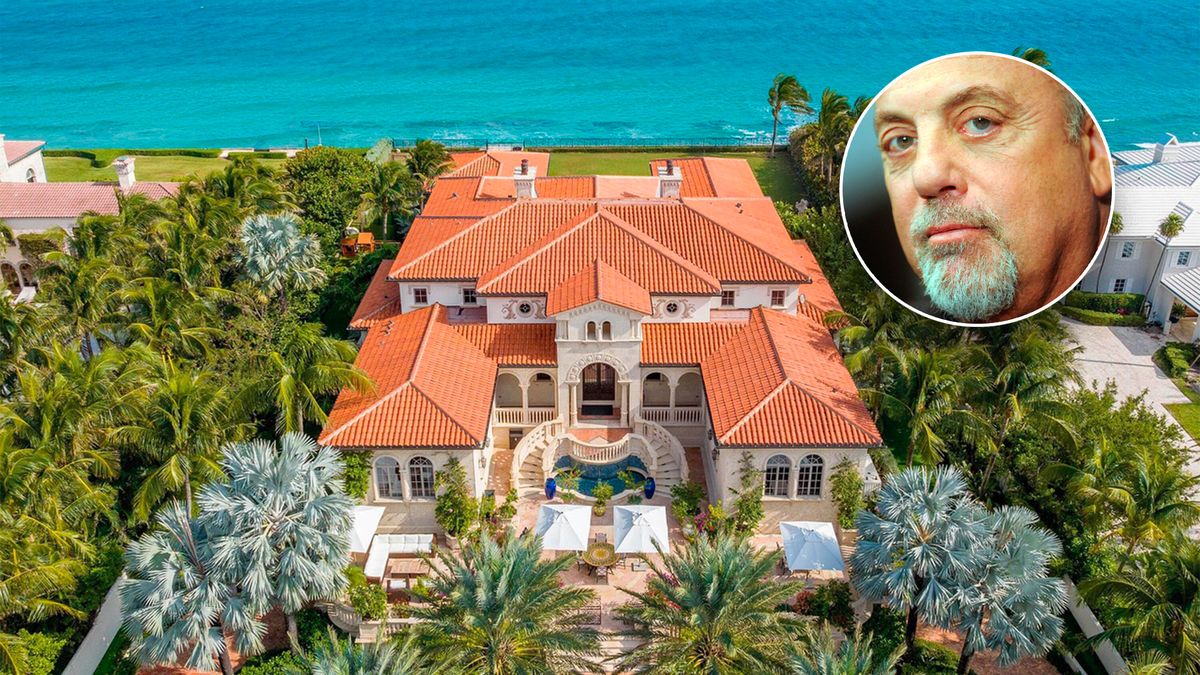 Billy Joel nabídl k prodeji svůj dům na Floridě. Už potřetí